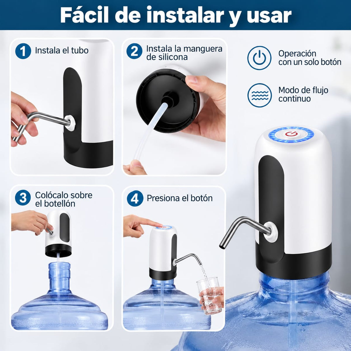 Dispensador Eléctrico de Agua